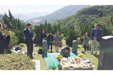 제22회 요산문학축전을 맞아 고유제를 지내고 왔습니다.